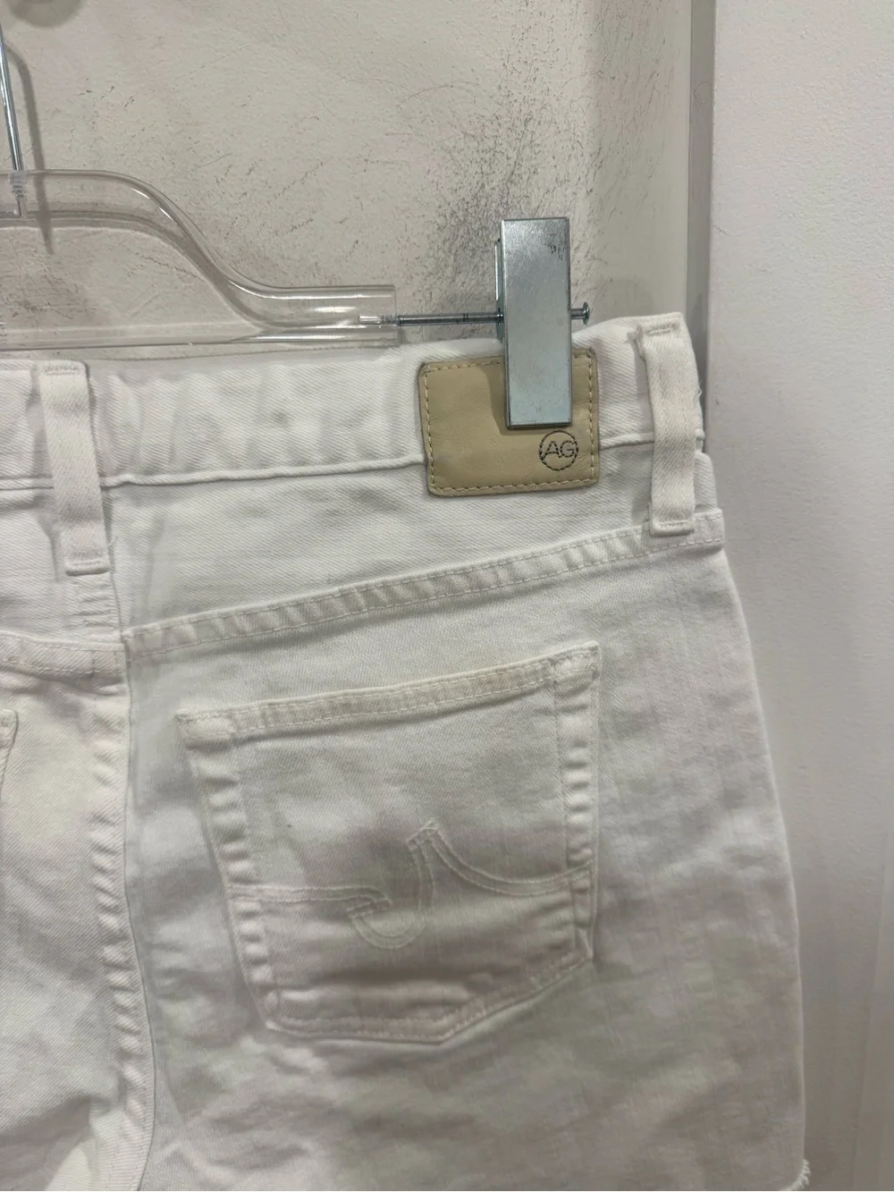 Ag Adriano Goldschmied white denim
